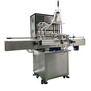 Máquinas Automáticas de Llenado de Botellas de Plástico para Salsa de Chile, Pasta, Champú, Jabón, Bebidas, Jugo de Naranja, Miel y Perfume, con 4 Cabezales - Product Image 5