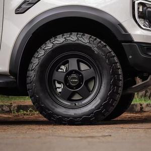 Rines de Aleación Negros Forjados a Medida de 18, 19, 20, 22 y 24 Pulgadas, Diseño Cóncavo, Todoterreno, de Lujo, <span class=keywords><strong>para</strong></span> Chevy Silverado, Meister S1, SUV, Camioneta - Product Image 1