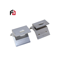 Système d'installation solaire à bas prix, accessoires de support métallique, pince de fixation pour toit, clip solaire