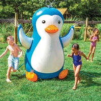 Pingouin gonflable grandeur nature personnalisé en gros, directement de l'usine - Mascotte promotionnelle accrocheuse et point photo pour événements
