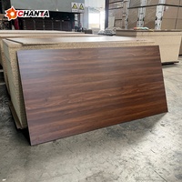 Panneaux de particules en bois E0 sur mesure, stratifiés PVC, 16mm 18mm, blancs, mélaminés, panneaux de particules stratifiés