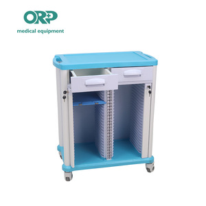 Factory direct sales of ABS filing <b>cabinet</b> trolleys, document folders, file carts with <b>locks</b>, silent wheels, and mobile - Product Image 2