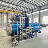Nouvelle machine de stérilisation automatique en autoclave en acier inoxydable pour aliments en conserve à haute productivité