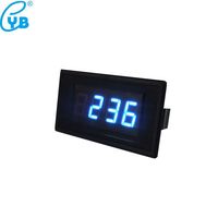 YB5135A 3 1/2 LED Digital DC Voltímetro DC 200mV/2V/20V/200V/500V Monitor Medidor de voltaje Probador Volt Panel Meter Voltímetro 3,5''