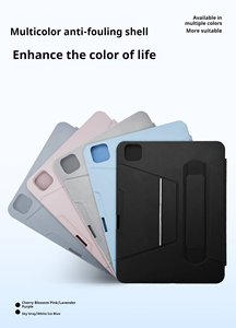 <span class=keywords><strong>IPad</strong></span>用エア3ケース<span class=keywords><strong>10.5</strong></span>インチリストストラップブラケット磁気レザータブレットカバーケース<span class=keywords><strong>iPad</strong></span> Pro用<span class=keywords><strong>10.5</strong></span>インチレザーケース - Product Image 4