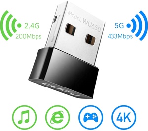 Tarjetas de Red Inalámbricas con Chipset RTL8811CU 802.11ac a Precio de Fábrica, Adaptador Wifi <span class=keywords><strong>USB</strong></span> de Doble Banda <span class=keywords><strong>AC600</strong></span> con Certificación CE FCC - Product Image 4