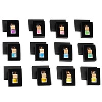 Diffuseur de parfum pour voiture personnalisé, parfum pour voiture, pendentif suspendu, accessoires de voiture, désodorisant de voiture de luxe longue durée avec couvercle en bois