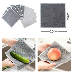Panni Multiuso in Filo Metallico per Lavaggio Piatti, Spugne Abrasive per Metallo Asciutte e Bagnate, Panni Non Abrasivi - Product Image 2