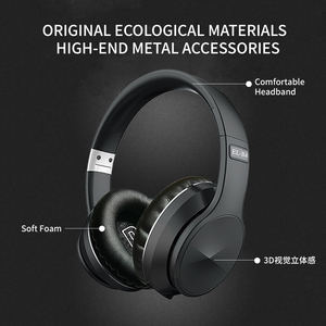 Auriculares Inalámbricos y con Cable B4, Compatibles con Reproducción <span class=keywords><strong>de</strong></span> Tarjetas TF, <span class=keywords><strong>Radio</strong></span> FM Integrada, Auriculares Bluetooth Plegables con Certificación CE, RoHS y FCC - Product Image 4