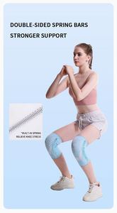 AOFIT Vente en gros OEM personnalisé Unisexe Genouillères de sport tricotées respirantes à compression pour hommes et femmes - Product Image 3