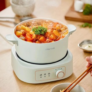 หม้อไฟฟ้าลิตเติ้ลแบร์ 2.5 ลิตร หม้อนึ่งอเนกประสงค์สำหรับใช้ในบ้านและหอพัก - Product Image 3