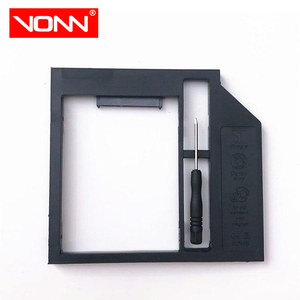 Nhựa SATA 3.0 <span class=keywords><strong>2nd</strong></span> <span class=keywords><strong>HDD</strong></span> <span class=keywords><strong>Caddy</strong></span> 9.0Mm/9.5Mm 2.5 "SSD Trường Hợp Đĩa Cứng Bao Vây Cho Máy Tính Xách Tay - Product Image 1