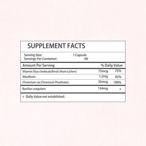 Cápsulas de Alta Calidad para el Apetito, Suplemento Dietético con Vitaminas que Apoyan la Salud Digestiva y Mejoran el Control de Peso - Product Image 2