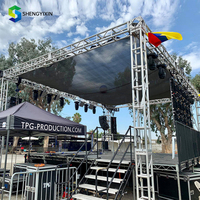 Sistema de Estructura de Iluminación de Aluminio 6082-T6 con Certificación TUV, Sistema de Montaje de Escenario de Alta Resistencia con Certificación CE para Eventos de DJ, Conciertos y Exposiciones