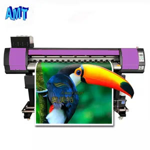 Impresora solvente ecológica estable y barata de tamaño pequeño de 70cm de ancho con cabezal de impresión Xp600/l1119