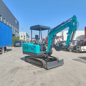 Excavatrice sur chenilles de 3 tonnes avec godet et marteau hydraulique pour travaux miniers et de construction - Product Image 1