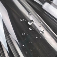 Protège-meubles en PVC pour bureau, rouleau de nappe transparente givrée, épaisseur 1,5 mm pour usage industriel et salle à manger