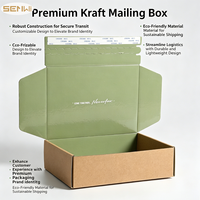 Boîte en Carton Artisanale Personnalisée Originale pour Emballage Alimentaire Naturel, Impression Numérique, Forme Ovale Grise, Boîte d'Emballage Ouverte avec Fermeture Éclair