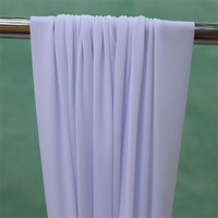 Rideaux en tissu blanc pour mariage, draperies suspendues pour cérémonie de fête, décoration d'événement, toile de fond de fête, tente, plafond suspendu pour mariage