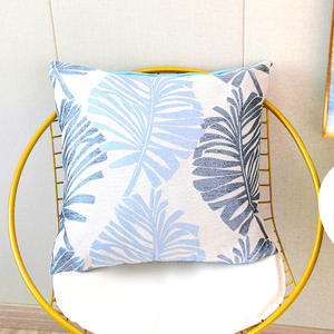 Cadeau <span class=keywords><strong>de</strong></span> haute qualité achat broderie jeter taie d'oreiller canapé feuilles taie d'oreiller tissé à la main brodé housses <span class=keywords><strong>de</strong></span> coussin - Product Image 6