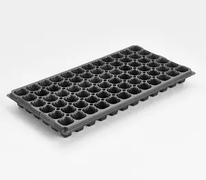 Bandeja de siembra de plástico de arranque duro, 72 celdas de espesor, 0,4mm, 1,8mm