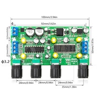 Papan Preamplifier HiFi Power Amplifier Home Audio Amplifier BBE2150+UPC1892T Papan Pengatur Nada