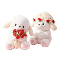 Peluche chien Catch Fun 520 Saint-Valentin, adorable poupée, cadeau idéal pour meilleur ami, unisexe, 14 ans et plus, 31cm-50cm