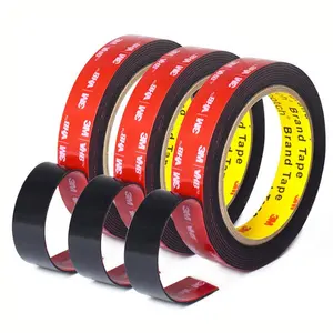 Custom Originele Zwarte Waterdichte Foam Tape Auto Dubbelzijdig Acryl Lijm 3M 5952 Vhb Tape