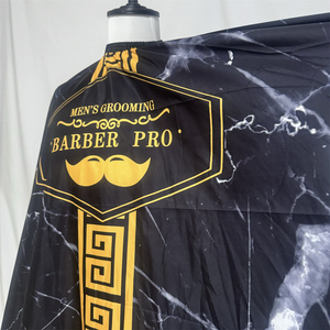 Capa de Corte de Pelo de Poliéster con Logotipo Personalizado de Nuevo <span class=keywords><strong>Diseño</strong></span> <span class=keywords><strong>para</strong></span> Peluquero - Product Image 3