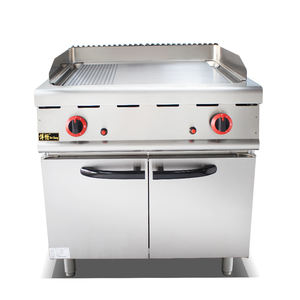 Plancha de Cocina Comercial de Acero Inoxidable Independiente con Gabinete y Plancha, Más Vendida - Product Image 3