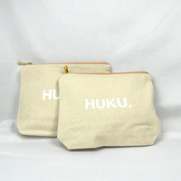 Sac de maquillage en toile personnalisable, prêt à être expédié, faible MOQ, vente en gros, toile de coton pour cadeau de remerciement pour les enseignants