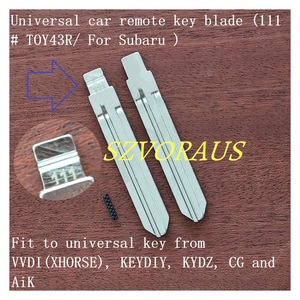 Chất Lượng Cao Phổ Xe Từ Xa Chìa Khóa Lưỡi #103 106 111 123 Phù Hợp Để Phổ Chìa Khóa Từ Vvdi Xhorse Keydiy Kydz Cg AIK Bán Buôn - Product Image 4