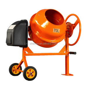 Mixer semen beton Mixer listrik 70L-240L vertikal 350 w-3000 W untuk konstruksi pertanian pencampur umpan hewan - Product Image 2