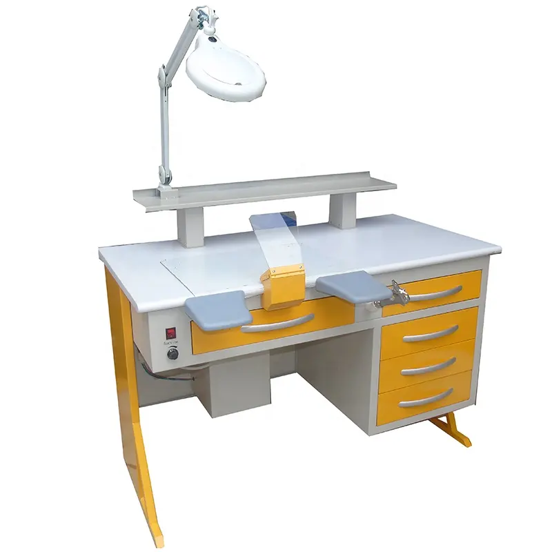 Single Person Dental Lab Bench Workstation used in dental lab