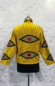 Chaqueta de terciopelo Suzani larga estilo vintage, elegante y casual para mujer, abrigo de invierno bordado a mano, cárdigan acogedor, vestido playero. - Product Image 6