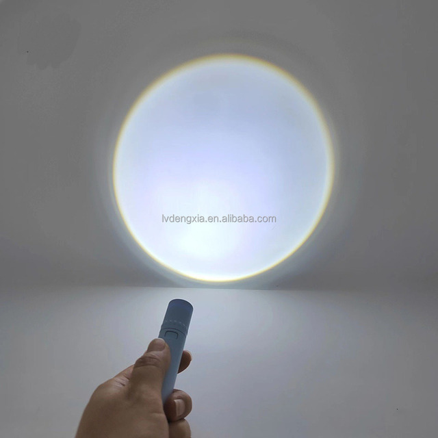 Portable Mini LED Flashlight Pocket Torch USB Rechargeable Led Flashlight Camping Emergency Powerful Flashlight