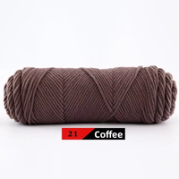 Acryl 8-fädiges Gefärbtes Garn 100G Set 100% Acryl Konusgarn für Tufting-Pistole Teppichgarn Großpackung Häkel-Fantasiegarn