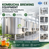 Cuve de Fermentation pour la Production de Kombucha et la Transformation du Thé, Réservoir en Acier Inoxydable à Température Contrôlée pour la Production de Boissons