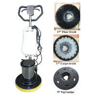 Nettoyeur de sols commercial manuel en aluminium Merrock 1100W 1,5HP pour supermarchés, nettoie les sols et les escaliers