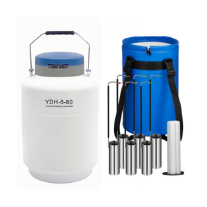 ถังเก็บน้ำเชื้อโคอะลูมิเนียมอัลลอยด์ WOBO สำหรับเก็บน้ำเชื้อโค 115 ลิตร รุ่น Ydh-10-125 สำหรับการผสมเทียมด้วยความเย็น - Product Image 5