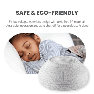 <b>Humidifier</b> <b>Diffuser</b> Smart Home Use Volcanic Lava Aesthetic Toxic-Free PP Material Simple One-Button - Product Image 6