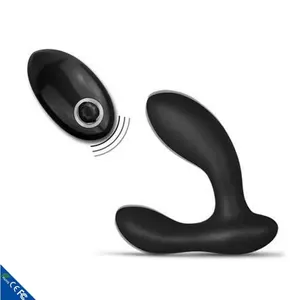 Juguetes anales y traseros con control remoto, vibrador, tapón Anal