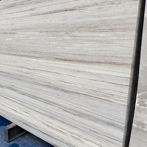 Chất lượng tinh tế Italy đánh bóng đá tự nhiên Apricot màu tấm ánh sáng hạt gỗ đá cẩm thạch cho khách sạn hiện đại sàn tường Bảng điều khiển - Product Image 5