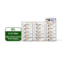 Batterie solaire au lithium-ion Lifepo4 5KWH, 48V 100Ah, pack de 20KWH pour la maison, compatible avec les onduleurs Growatt et Sofar, Bluetooth
