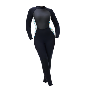 Combinaison de plongée intégrale unisexe grande taille anti-UV thermique à col ras du cou pour la plongée, le surf et la natation - Product Image 1