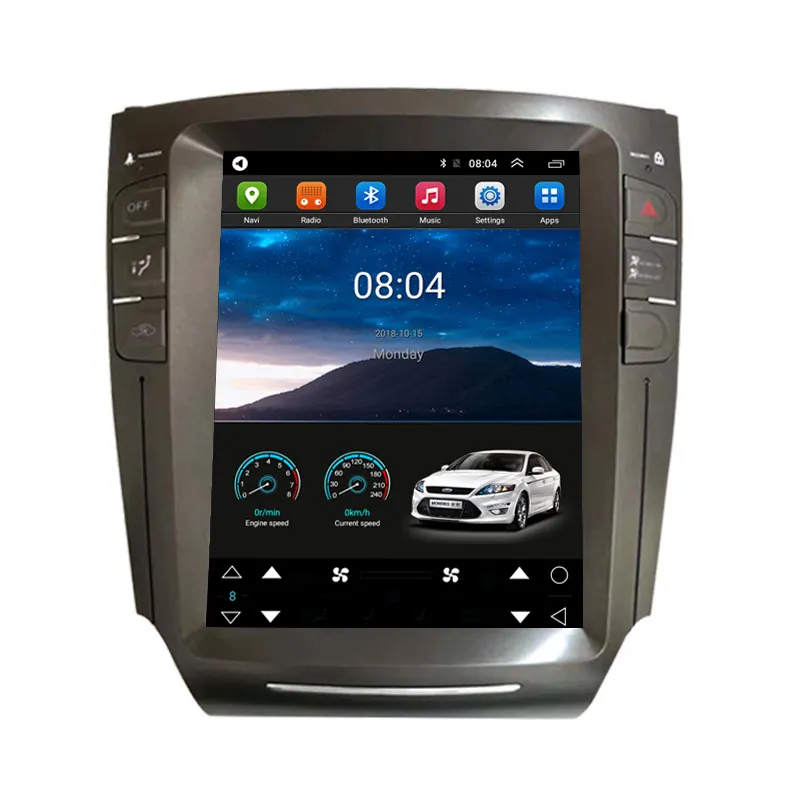 ZOYOSKII autoradio Android Gps per Lexus Is Is250 Is300 Is350 schermo verticale Tesla Style Multimedia Navigation Player 2005-2011