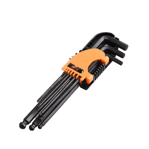 China Wholesale Custom Metric Carbon Steel Torx Hex Key Set 3mm 4mm 5mm Magnetic Allen <b>Wrench</b> with Ergonomic Handle - Product Image 1