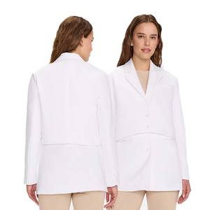 เสื้อคลุมยาวแบบบางสำหรับผู้หญิงเสื้อคลุมทางการแพทย์ผ้าทอใช้ซ้ำได้พิมพ์ลายเครื่องแบบแพทย์ใช้ซ้ำได้ - Product Image 4