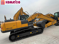 Excavatrice sur chenilles hydraulique chinoise de 21 tonnes et 22 tonnes, modèle Xe215c XE215G, fabriquée en Chine avec pièces de rechange à vendre