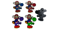 Pins de Esmalte Suave de Mario y Yoshi - Para Fanáticos, una Forma Excelente de Mostrar el Amor por los Personajes de Videojuegos Adorables
